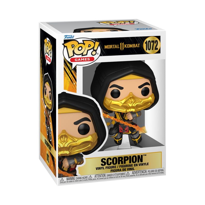 Mortal Kombat - Scorpion Vinyl Figur 1072 - Funko Pop! - Funko Shop Europe - Mortal Kombat