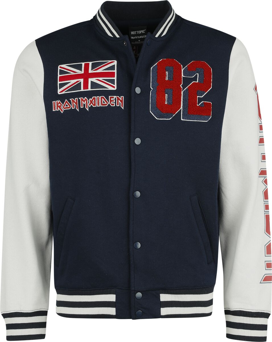 Veste Varsity  de Iron Maiden - NOTB Coaches - S à 4XL - pour Homme - multicolore - Iron Maiden