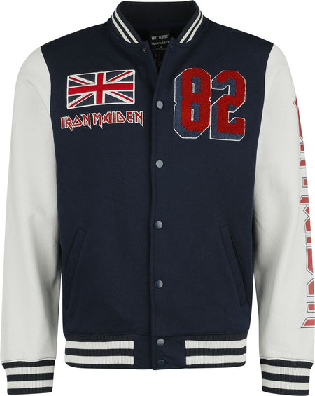 Veste Varsity  de Iron Maiden - NOTB Coaches - S à 4XL - pour Homme - multicolore - Iron Maiden