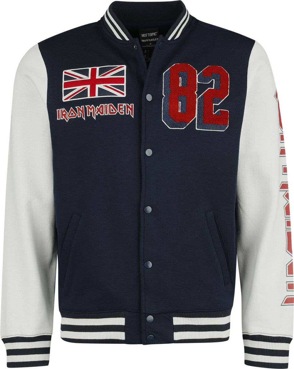 Veste Varsity  de Iron Maiden - NOTB Coaches - S à 5XL - pour Homme - multicolore - Iron Maiden