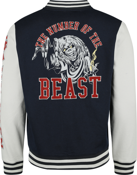 Veste Varsity  de Iron Maiden - NOTB Coaches - S à 4XL - pour Homme - multicolore - Iron Maiden - View 2