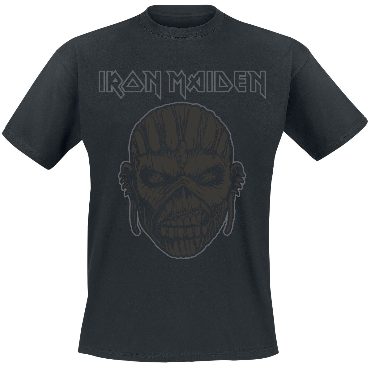 T-Shirt Manches courtes  de Iron Maiden - Logo - S à M - pour Homme - noir - Iron Maiden
