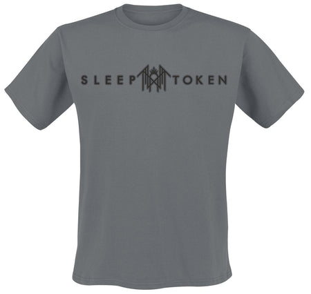 T-Shirt Manches courtes  de Sleep Token - Logo 2 - XL à 3XL - pour Homme - anthracite - Sleep Token