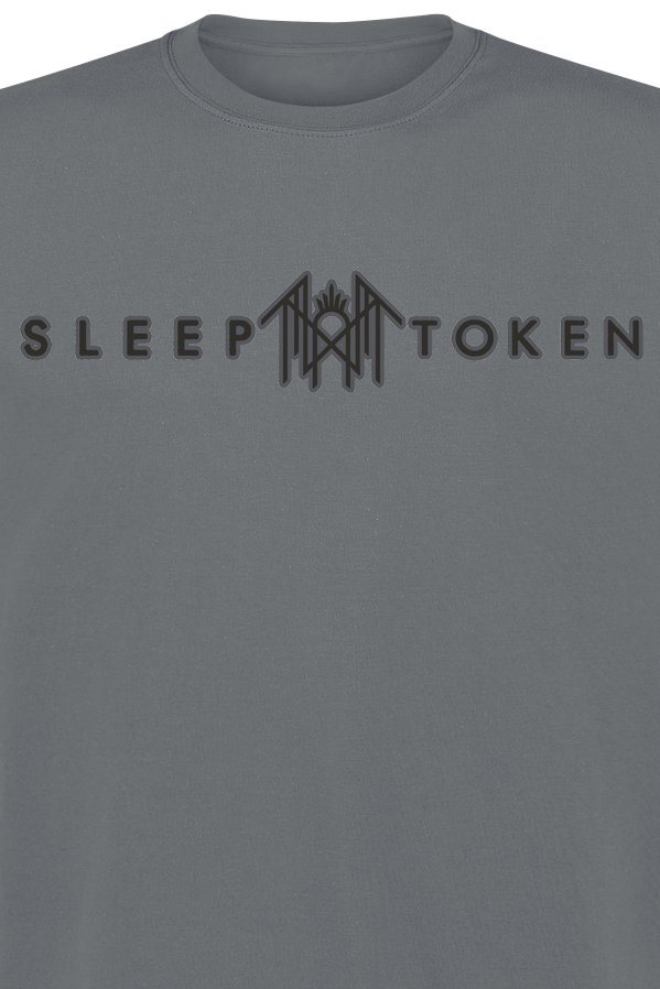 T-Shirt Manches courtes  de Sleep Token - Logo 2 - XL à 3XL - pour Homme - anthracite - Sleep Token - View 2