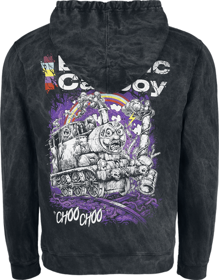 Sweat-shirt à capuche  de Electric Callboy - Choo Choo - S à L - pour Homme - anthracite - Electric Callboy - View 2