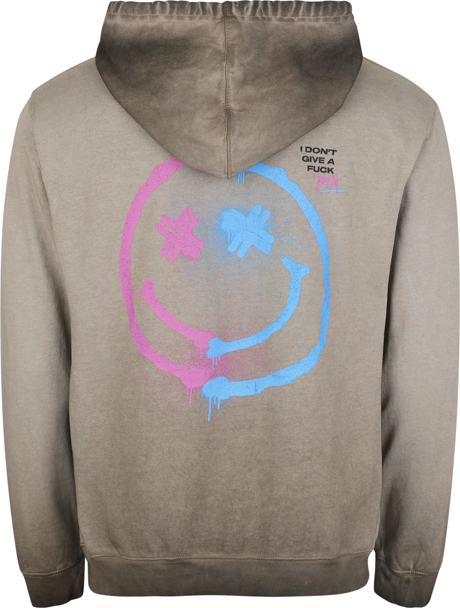 Sweat-shirt à capuche  de Electric Callboy - Fuck Boi - S à XL - pour Homme - gris - Electric Callboy - View 2