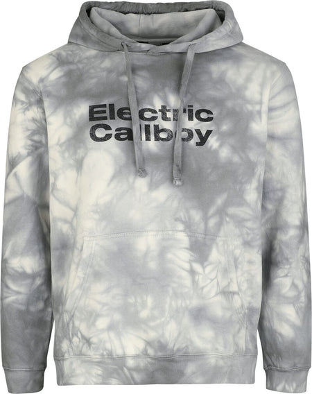Sweat-shirt à capuche  de Electric Callboy - Fuck Boi - L à XL - pour Femme - blanc/gris - Electric Callboy
