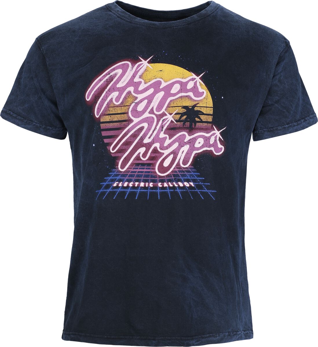 T-Shirt Manches courtes  de Electric Callboy - Hypa Hypa - M à XL - pour Homme - bleu foncé - Electric Callboy