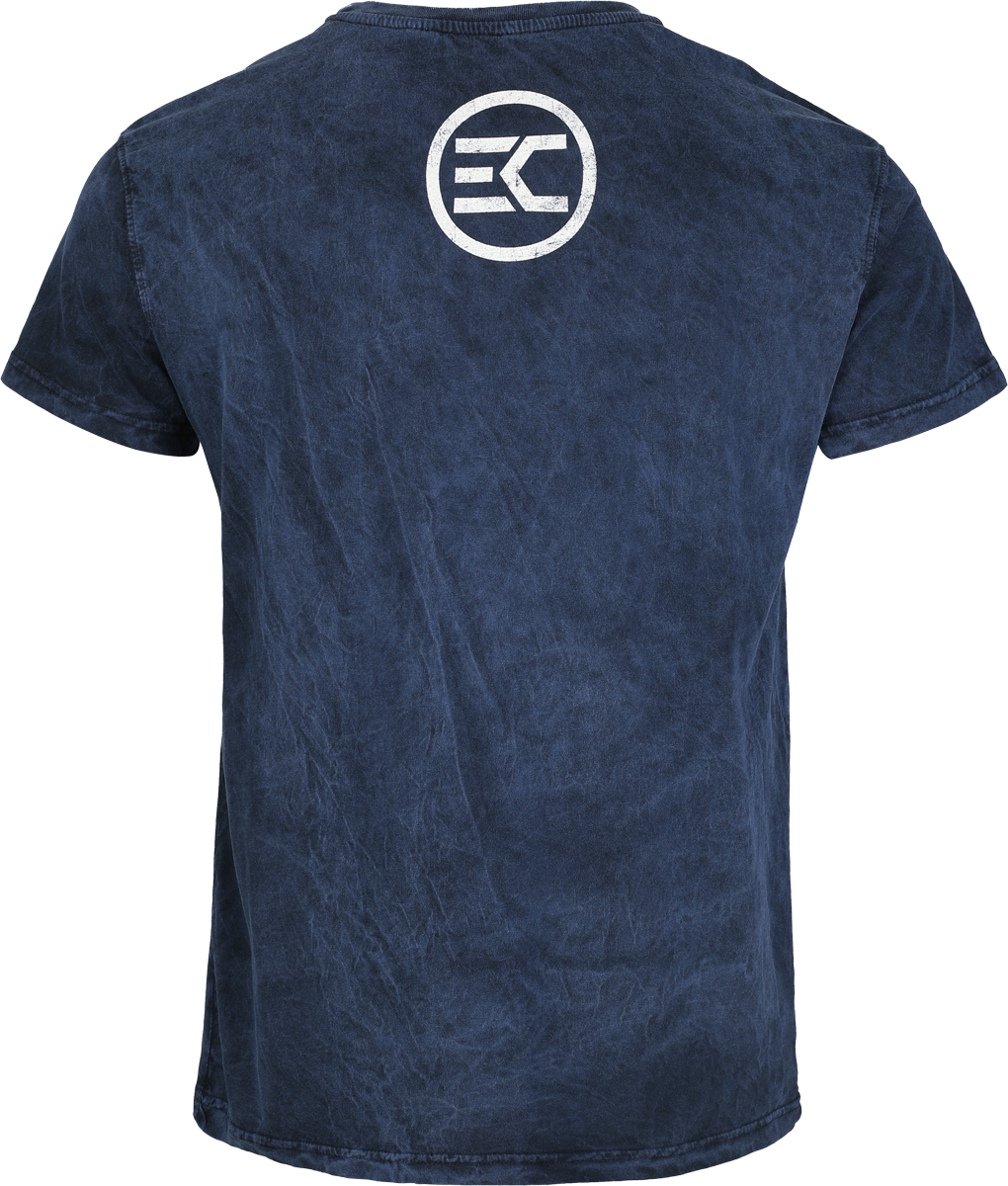 T-Shirt Manches courtes  de Electric Callboy - Hypa Hypa - M à XL - pour Homme - bleu foncé - Electric Callboy - View 2
