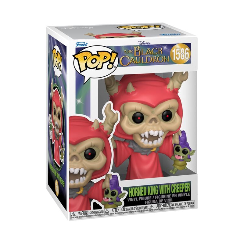 Taram & Le Chaudron Magique - Le Seigneur des Ténèbres avec Crapaud - Funko Pop! n°1586 - Funko Pop! - Funko Shop Europe - Taram & Le Chaudron Magique
