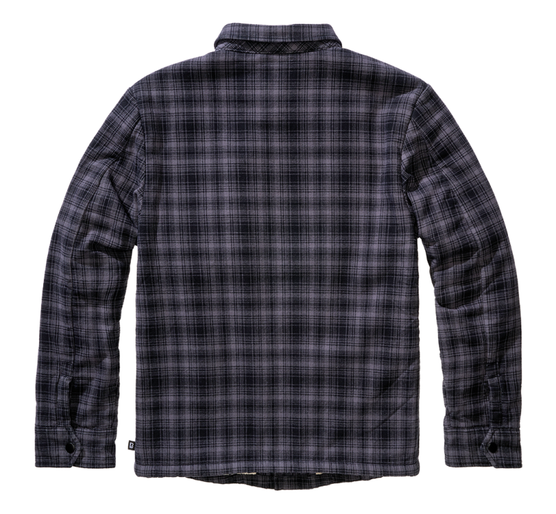 Veste mi-saison  de Brandit - Classic Sherpa Jacket - S à M - pour Homme - anthracite/noir - Brandit - View 2