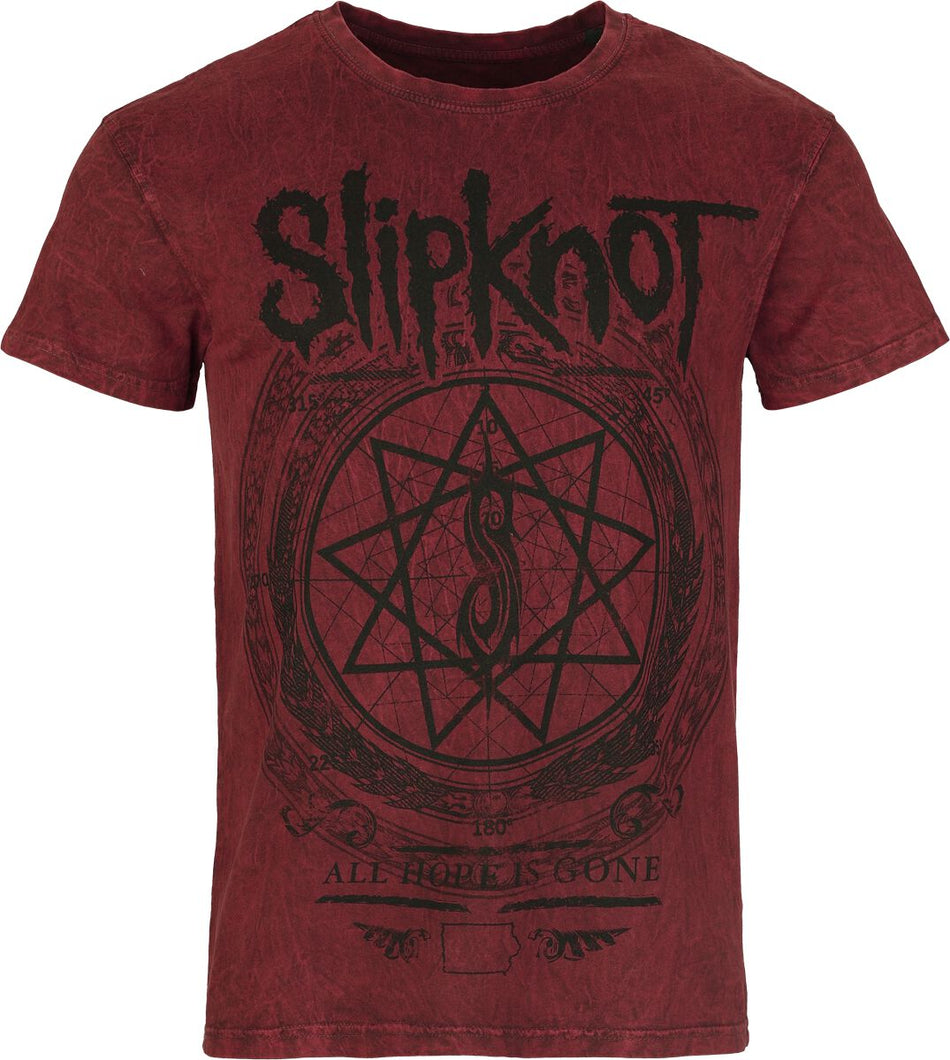 T-Shirt Manches courtes  de Slipknot - Blurry - S à 4XL - pour Homme - rouge - Slipknot