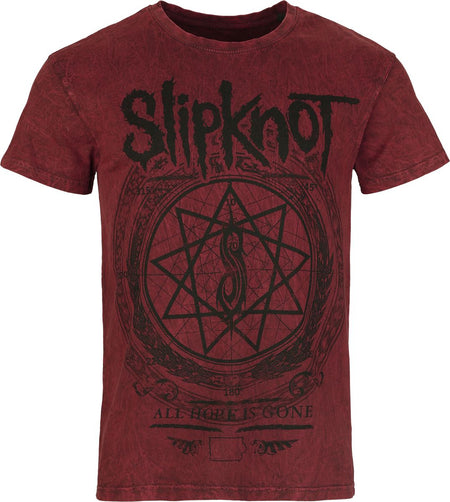 T-Shirt Manches courtes  de Slipknot - Blurry - S à 4XL - pour Unisexe - rouge - Slipknot