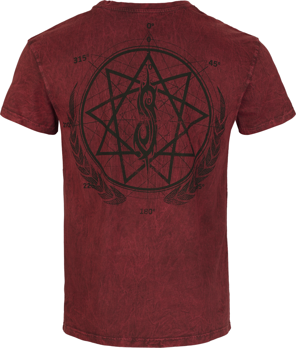 T-Shirt Manches courtes  de Slipknot - Blurry - S à 4XL - pour Homme - rouge - Slipknot - View 2