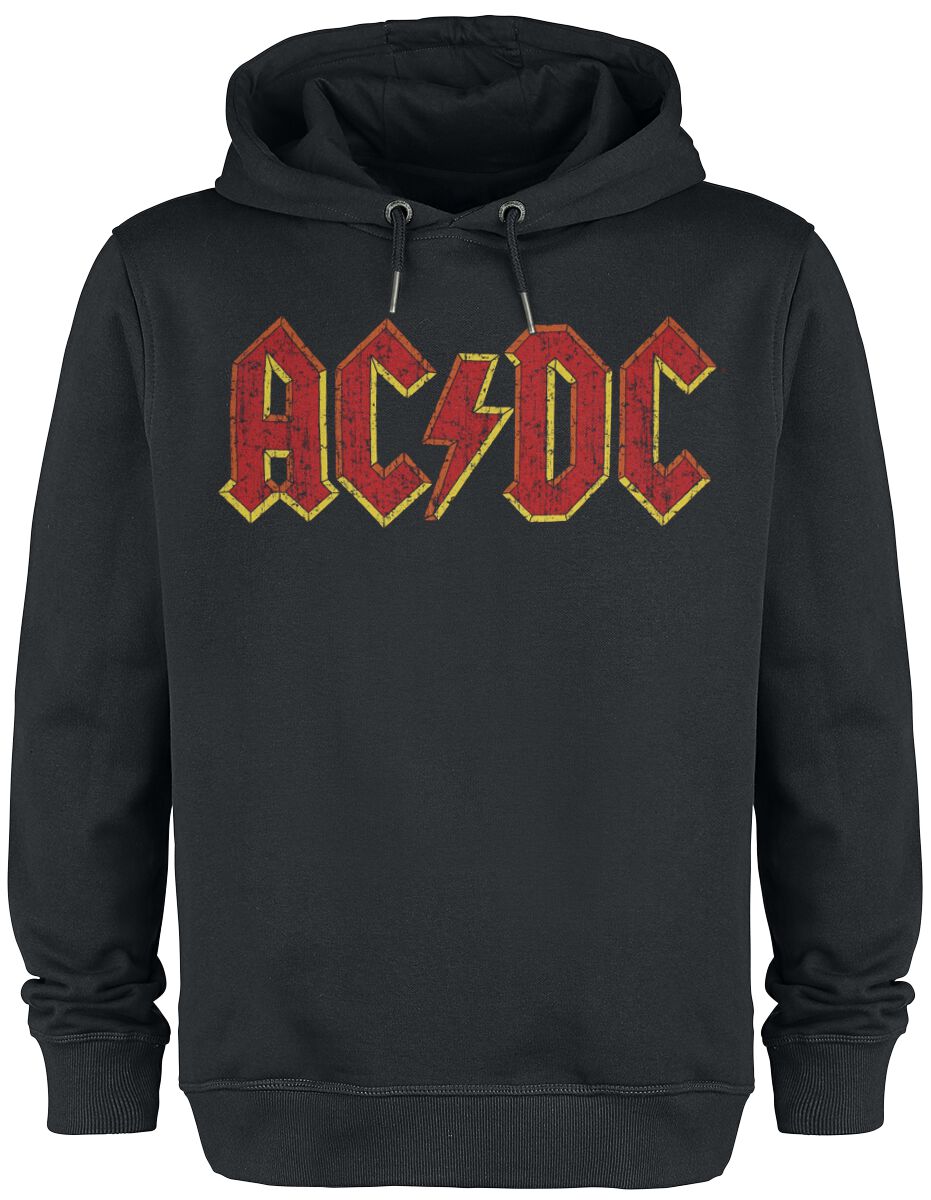 Sweat-shirt à capuche  de AC/DC - Amplified Collection - Logo Dark Night - S à XXL - pour Homme - noir - AC/DC