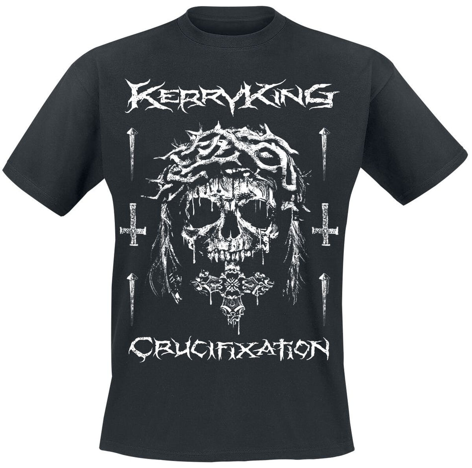 T-Shirt Manches courtes  de Kerry King - Crucifixion - S à M - pour Homme - noir - Kerry King