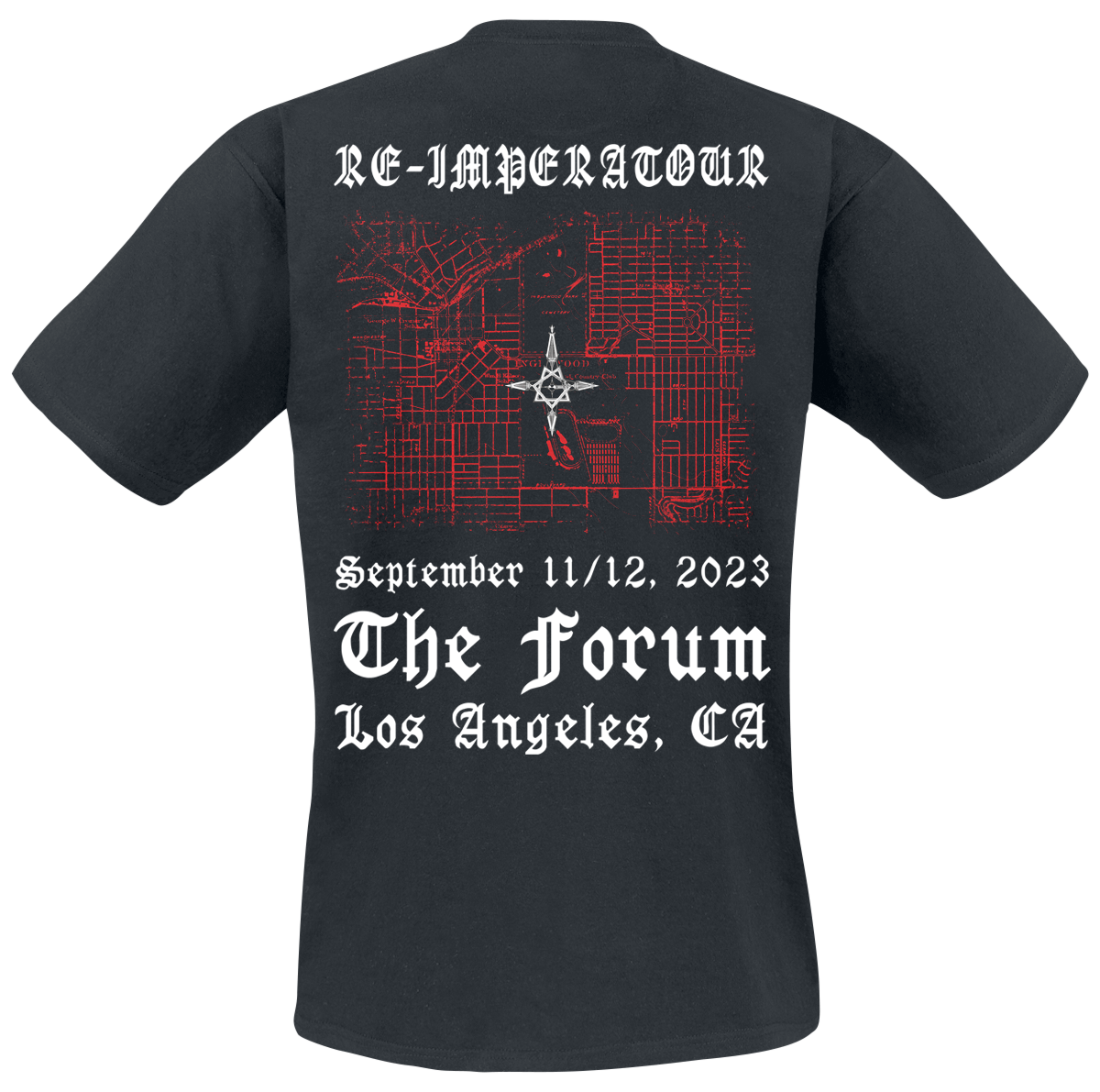 T-Shirt Manches courtes  de Ghost - Forum 23 - S à 4XL - pour Homme - noir - Ghost - View 2