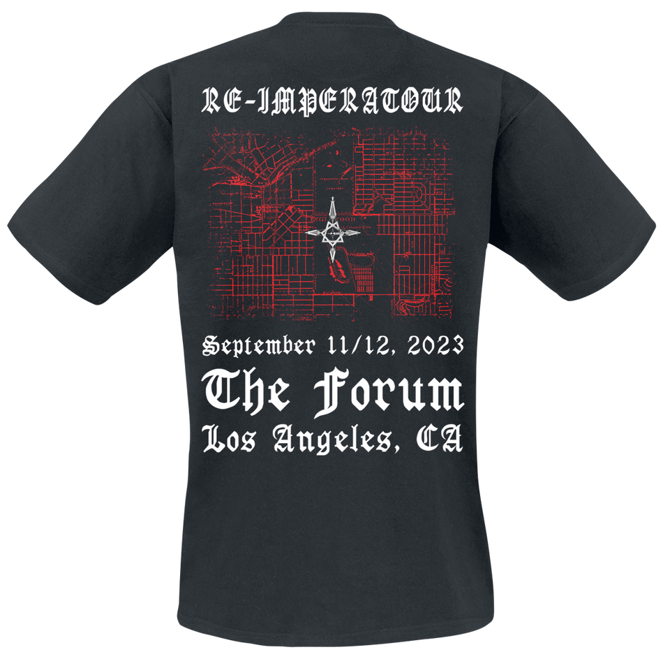 T-Shirt Manches courtes  de Ghost - Forum 23 - S à 4XL - pour Homme - noir - Ghost - View 2