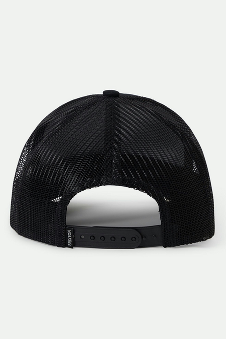 Casquette  de Brixton - Bass Brains Gone Fishin Trucker Hat - pour Unisexe - noir - brixton - View 2