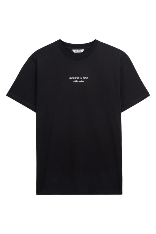 T-Shirt Manches courtes  de Unfair Athletics - I believe in Riot - T-shirt - S à XXL - pour Homme - noir - UNFAIR ATHLETICS
