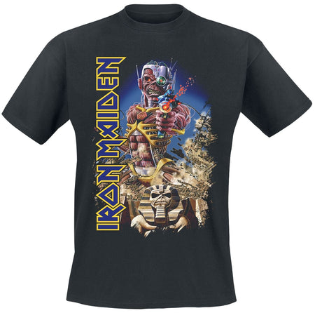 T-Shirt Manches courtes  de Iron Maiden - Somewhere - S à 4XL - pour Homme - noir - Iron Maiden