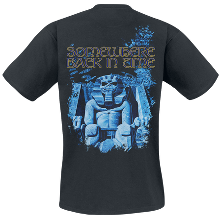 T-Shirt Manches courtes  de Iron Maiden - Somewhere - S à 4XL - pour Homme - noir - Iron Maiden - View 2