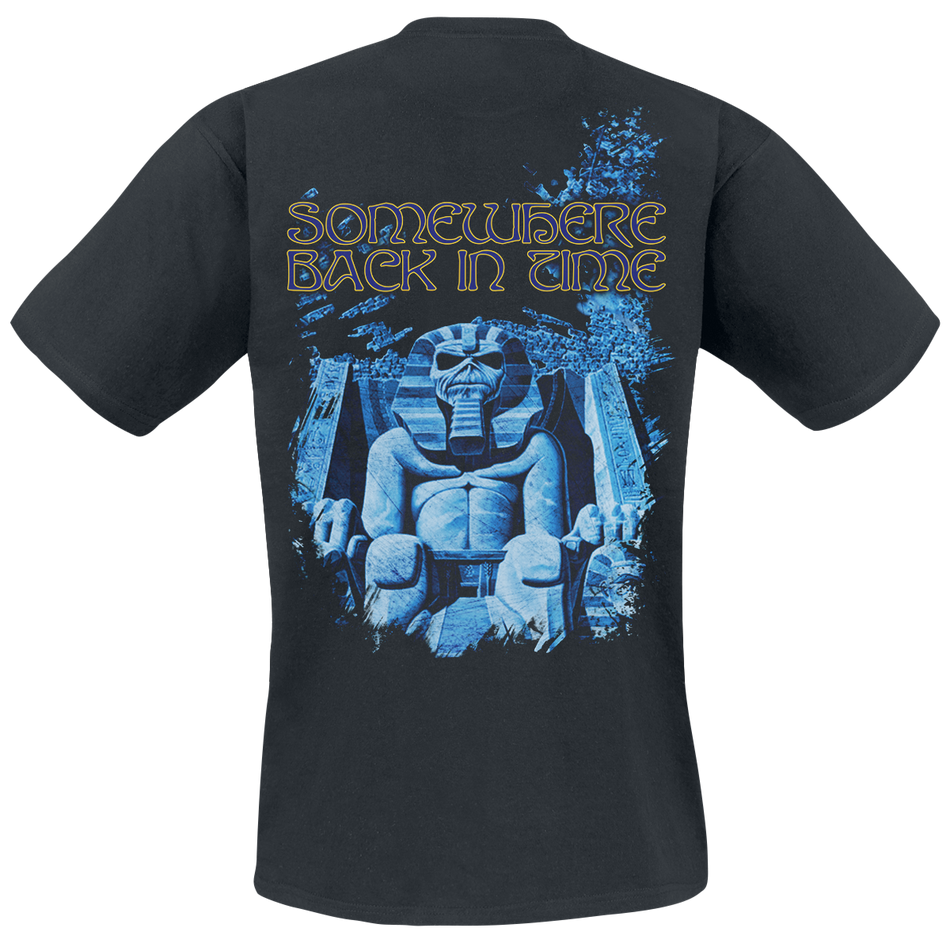 T-Shirt Manches courtes  de Iron Maiden - Somewhere - S à 4XL - pour Homme - noir - Iron Maiden - View 2