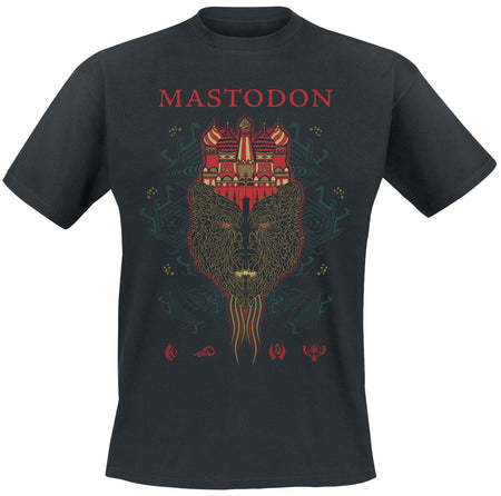 T-Shirt Manches courtes  de Mastodon - Onion Dome Bear - S à M - pour Homme - noir - Mastodon