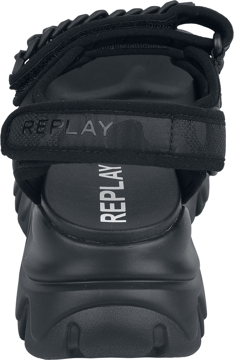 Tongs  de Replay Footwear - JUYCE CHAIN - EU36 à EU40 - pour Femme - noir - Replay Footwear - View 2