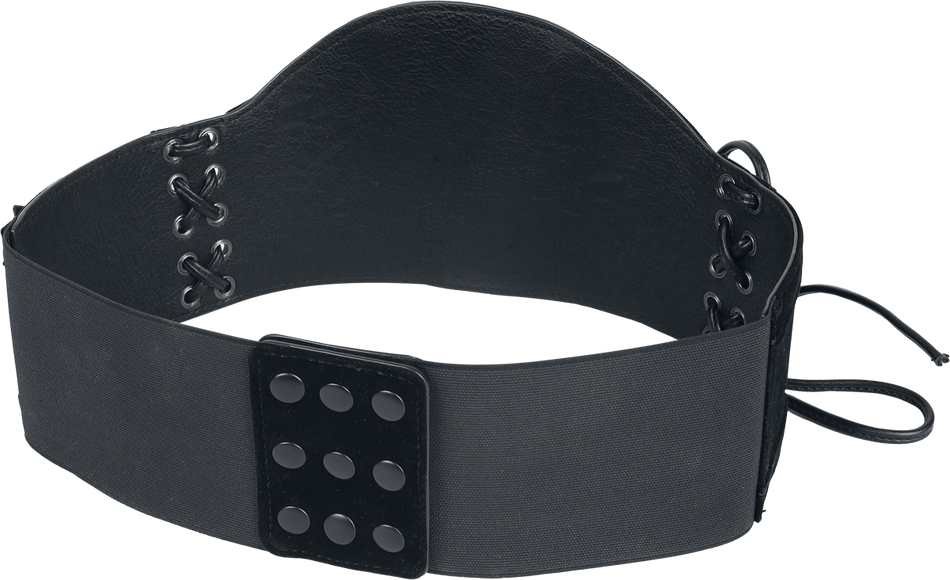 Ceinture Gothic de KIHILIST by KILLSTAR - Nocturnix Belt - pour Femme - noir - KIHILIST by KILLSTAR - View 2