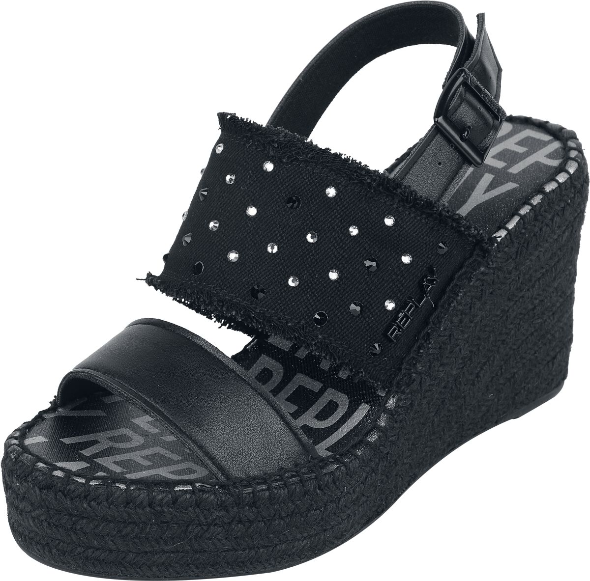 Tongs  de Replay Footwear - JESS DOUBLE JOY - EU36 à EU40 - pour Femme - noir - Replay Footwear