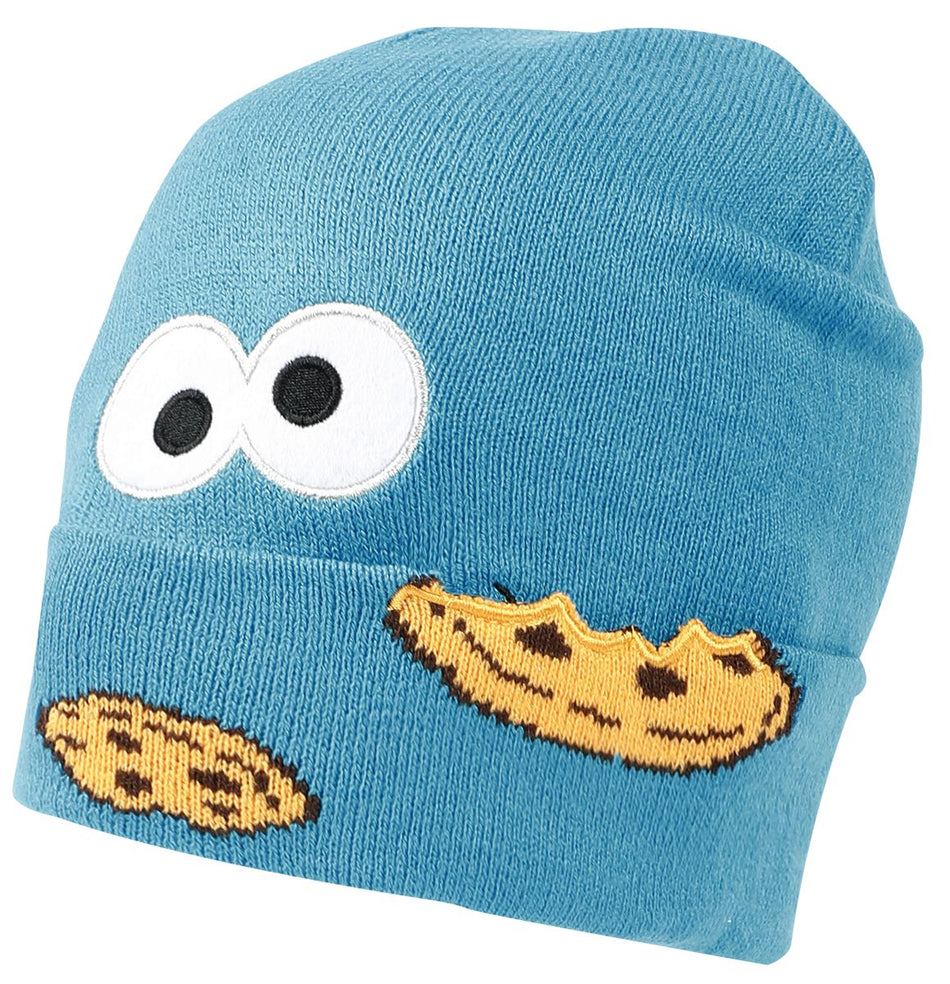 Bonnet  de Sesame Street - Cookie Monster - pour Unisexe - bleu - Sesame Street