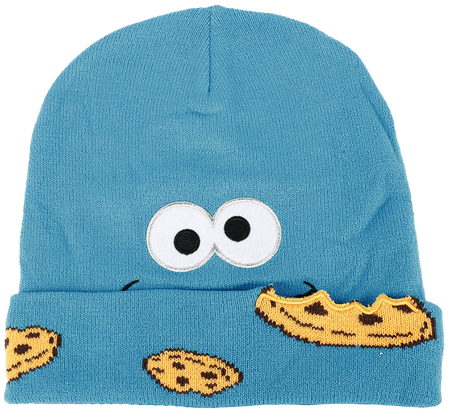 Bonnet  de Sesame Street - Cookie Monster - pour Unisexe - bleu - Sesame Street - View 2