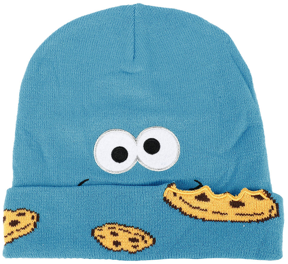 Bonnet  de Sesame Street - Cookie Monster - pour Unisexe - bleu - Sesame Street - View 2