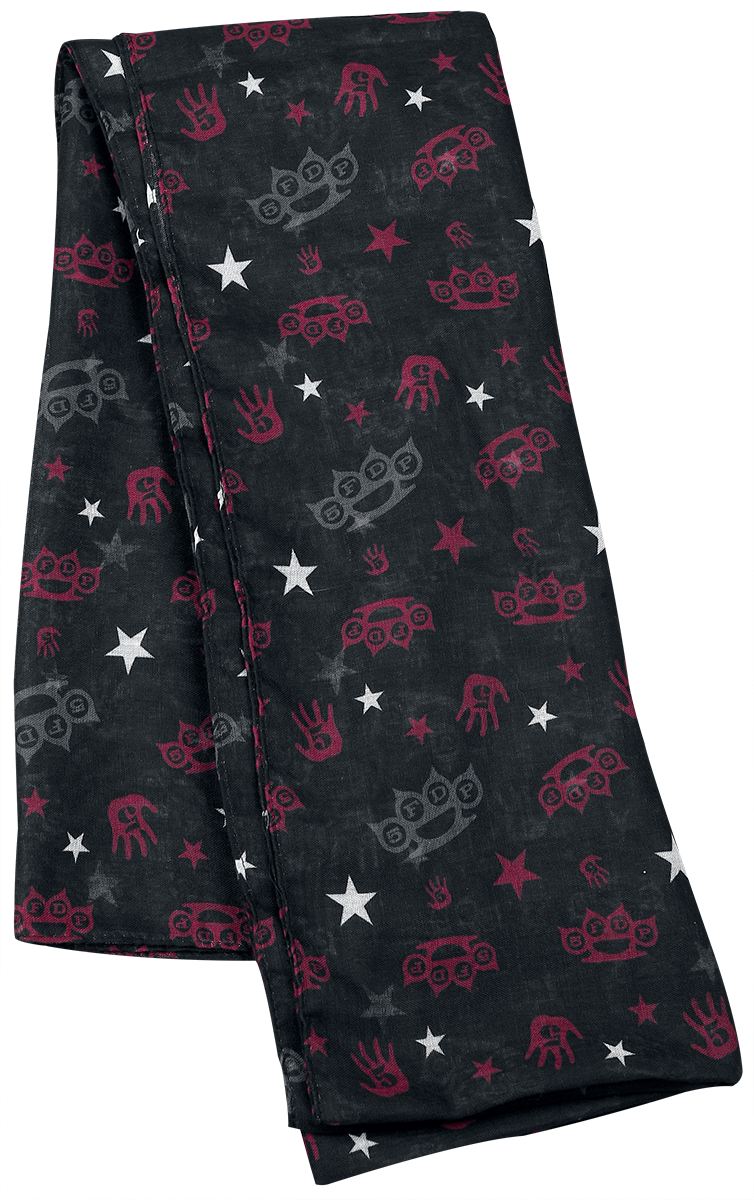 Foulard  de Five Finger Death Punch - Logo - pour Unisexe - multicolore - Five Finger Death Punch - View 2