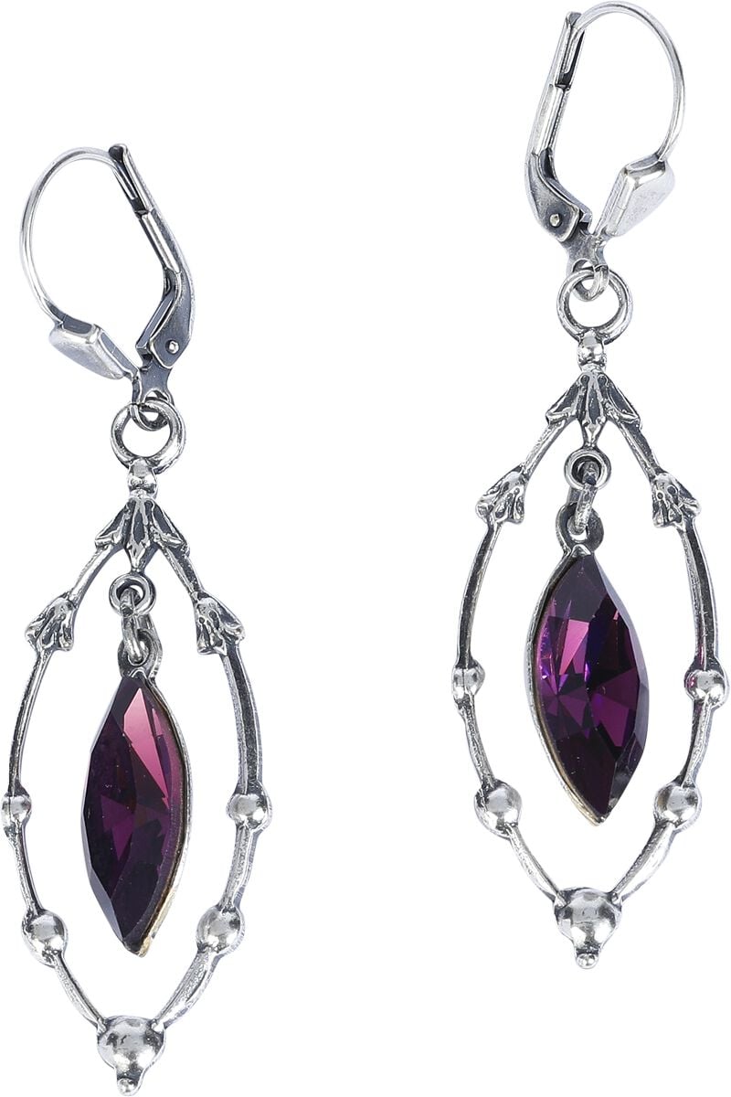 Boucles d'oreilles Gothic de Krikor - Deep Dream - pour Femme - couleur argent - Krikor