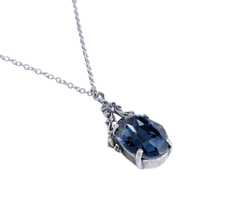Collier  de Krikor - Himmel bei Nacht - pour Femme - couleur argent - Krikor - View 2