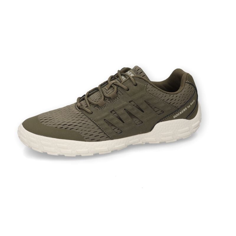 Baskets  de Dockers by Gerli - Baskets en Mesh Kaki - EU42 à EU45 - pour Homme - kaki - Dockers by Gerli