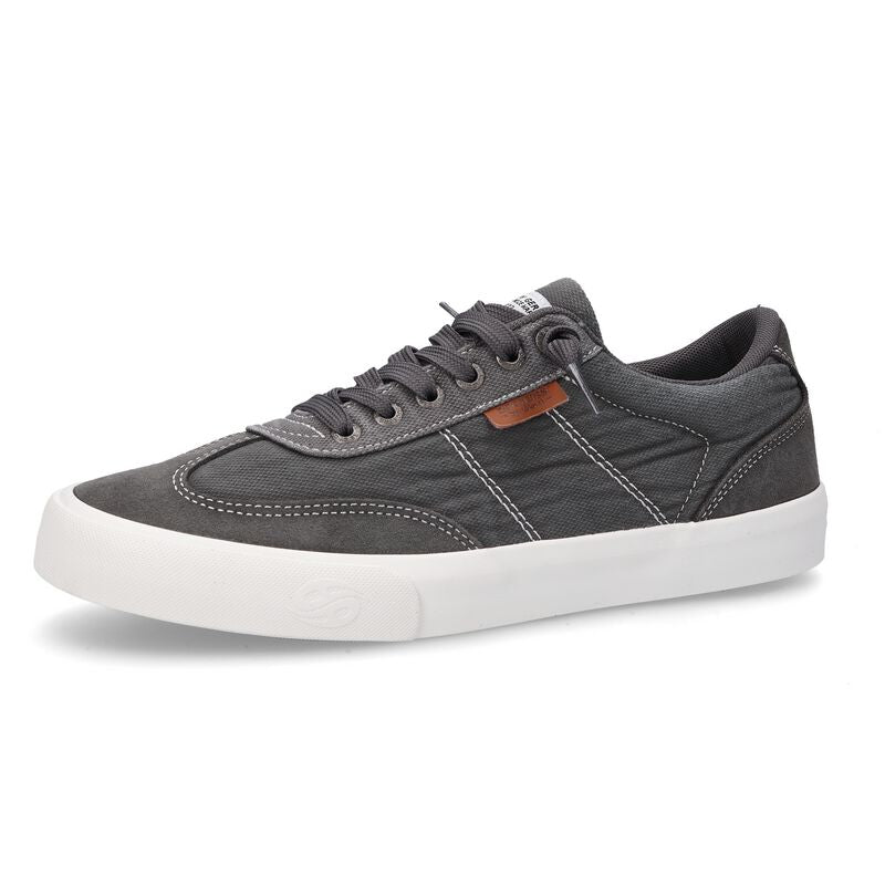 Baskets  de Dockers by Gerli - Baskets Délavées en Toiles - Gris Foncé - EU45 - pour Homme - gris foncé - Dockers by Gerli
