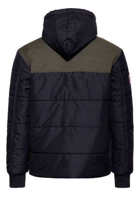 Veste d'hiver  de King Kerosin - Motor State - S à XXL - pour Homme - noir/vert foncé - King Kerosin - View 2