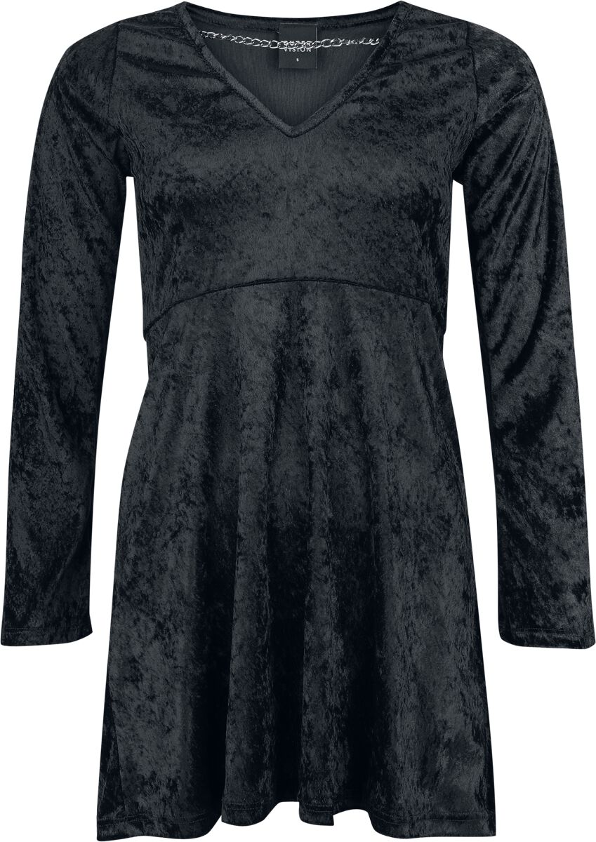 Robe courte  de Outer Vision - Dress Xesca - S à XXL - pour Femme - noir - Outer Vision
