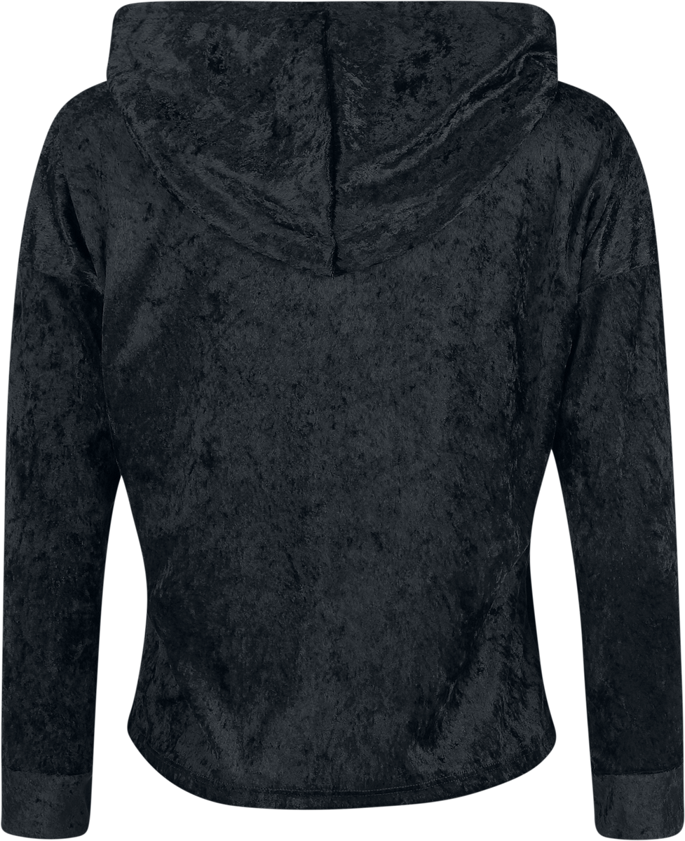 Sweat-shirt à capuche  de Outer Vision - Hoodie Iman - M à 4XL - pour Femme - noir - Outer Vision - View 2