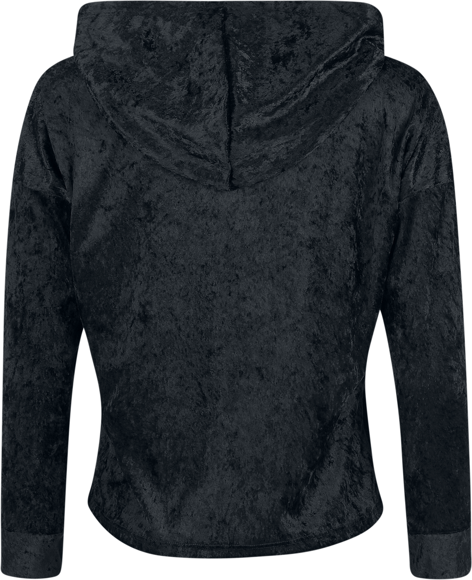 Sweat-shirt à capuche  de Outer Vision - Hoodie Iman - M à 4XL - pour Femme - noir - Outer Vision - View 2