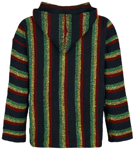 Sweat-shirt à capuche  de Peyote - Sweat Mexican - XL - pour Homme - rasta - Peyote - View 2