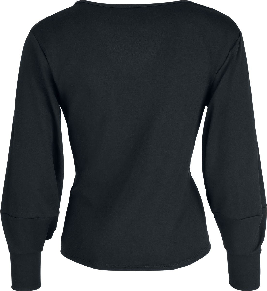 Sweat-shirt  de Outer Vision - Haut Wendy - S à XXL - pour Femme - noir - Outer Vision - View 2