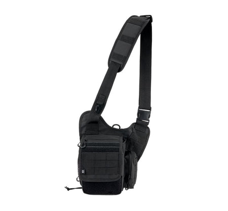 Sac à bandoulière  de Brandit - Travel Side Bag - pour Unisexe - noir - Brandit