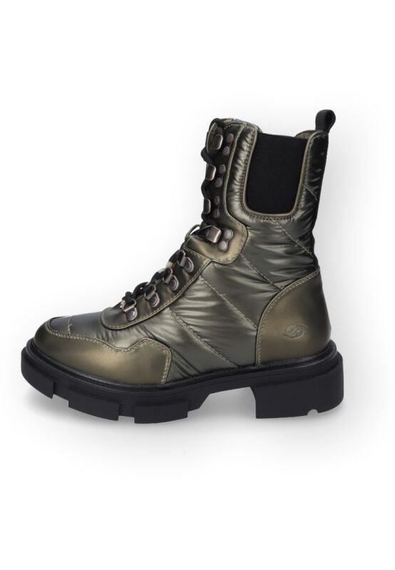 Bottes lacées  de Dockers by Gerli - Bottines Lacées - EU37 à EU40 - pour Femme - vert/noir - Dockers by Gerli