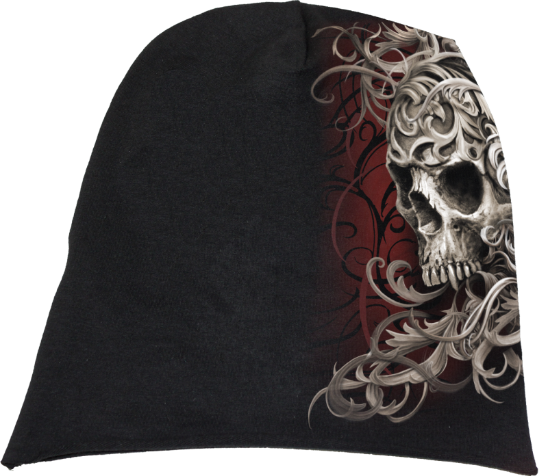 Bonnet Gothic de Spiral - Skull Shoulder Wrap - pour Unisexe - noir - Spiral - View 2