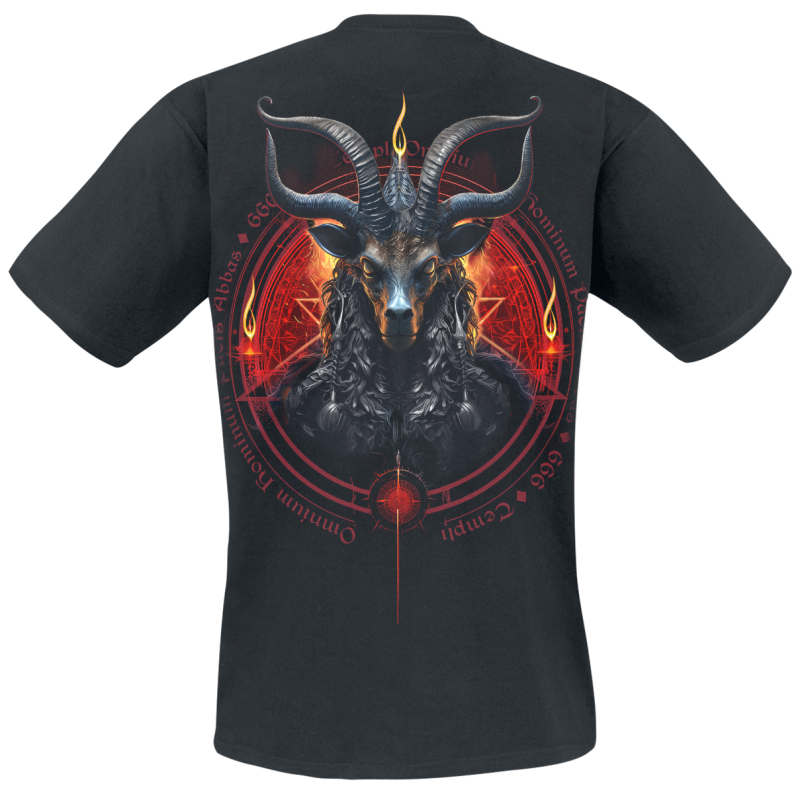 T-Shirt Manches courtes  de Spiral - Baphomet - S à 4XL - pour Homme - noir - Spiral - View 2