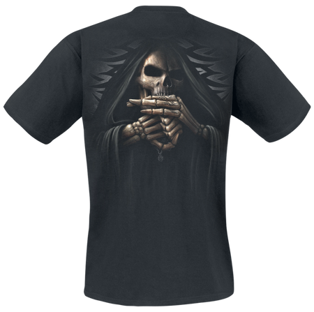 T-Shirt Manches courtes  de Spiral - Bone Finger - S à 4XL - pour Homme - noir - Spiral - View 2
